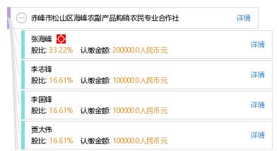 赤峰市松山區海峰農副產品購銷農民專業合作社